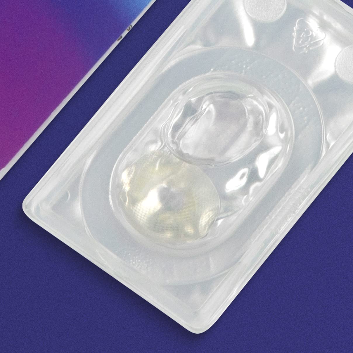 GLAMLENS lentillas de color -gris Mailand Grey + contenedor. 1 par (2 piezas) - 90 Días - Sin Graduación - 0.00 dioptrías - blandos - Lentes de contacto grises de hidrogel de silicona