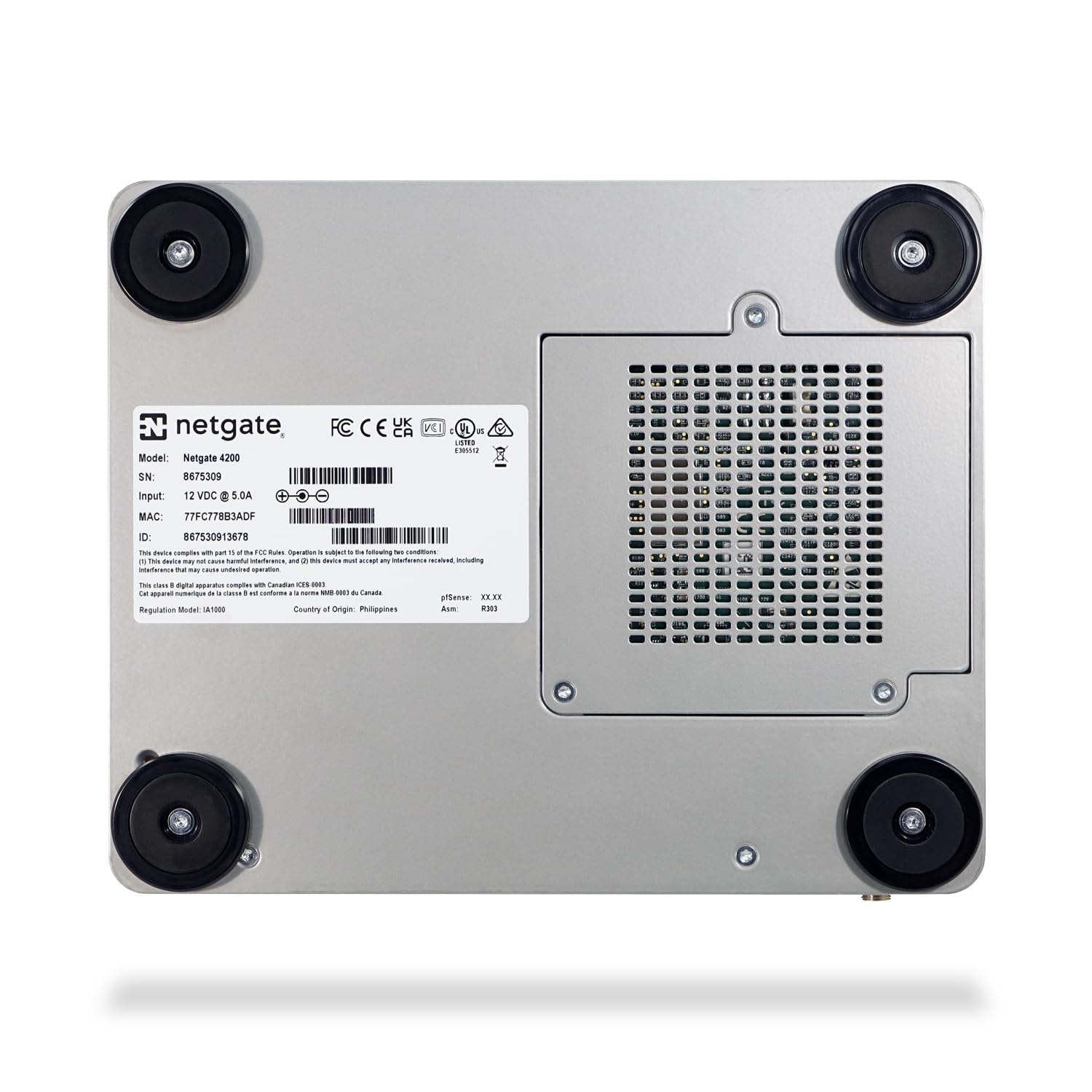 Netgate 4200, 128 GB NVMe M.2 SSD
