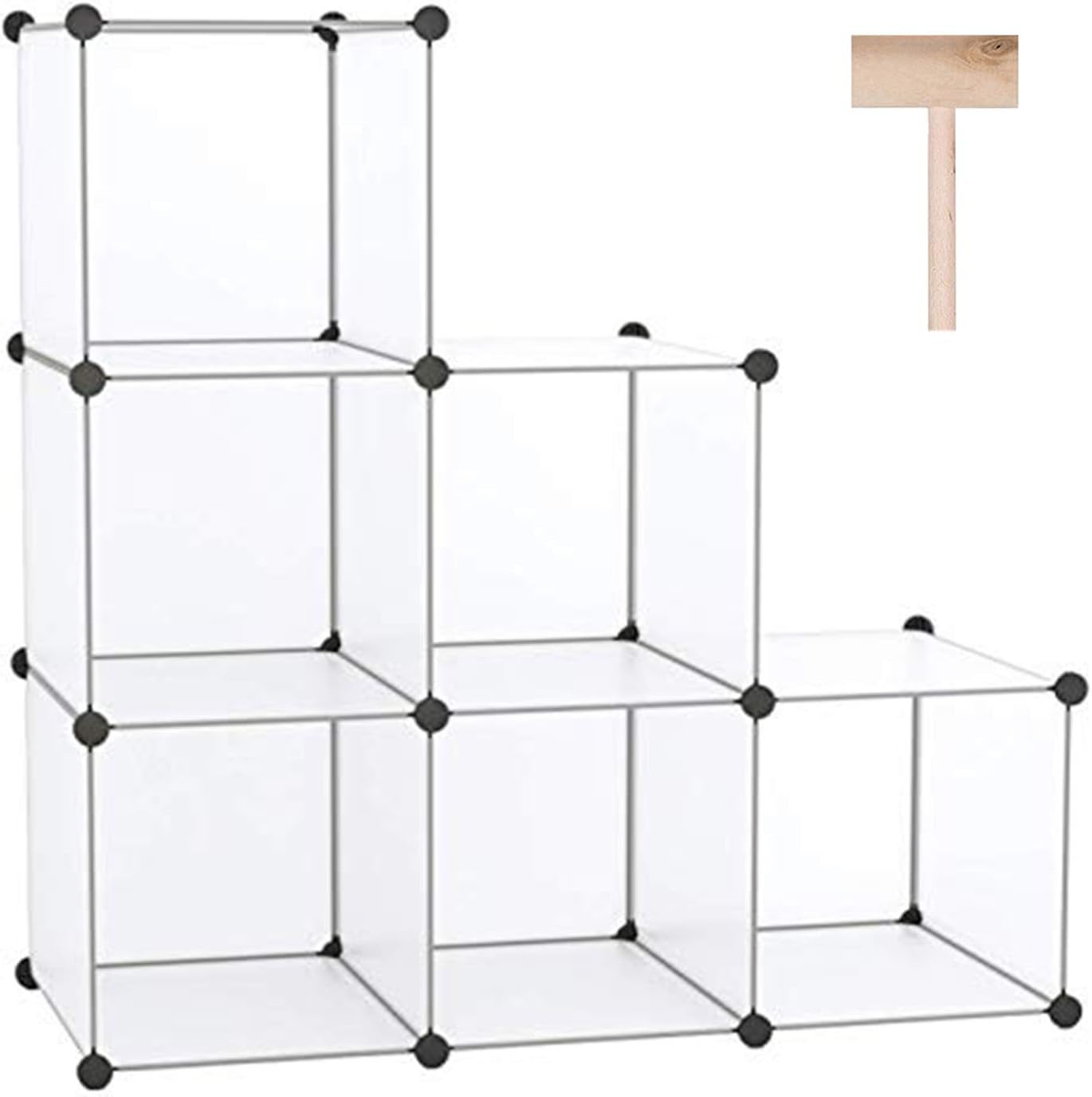 C&AHOME Cube Storage Organizer, 6Cube Shelves Units