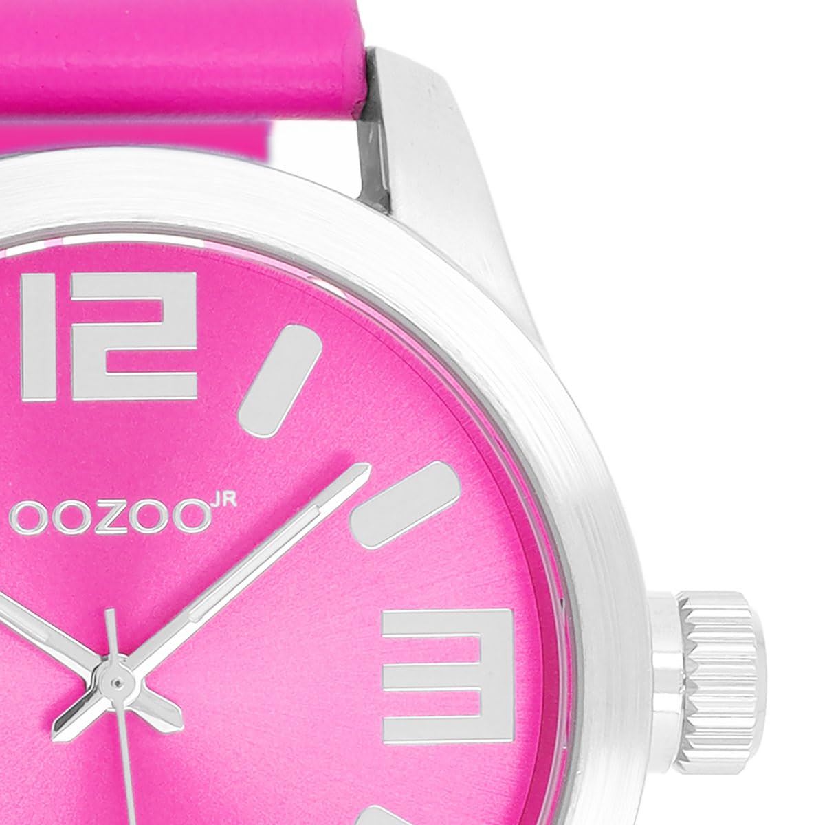 Oozoo Armbanduhr Junior Basic Neon Line mit Lederband 40 MM in verschiedenen Varianten