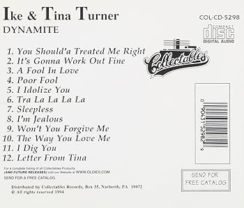 洋楽 Ike & Tina Turner Dynamite! Blues Ike & Tina Turner – Dynamite! – Vinyl (LP, Album, Mono