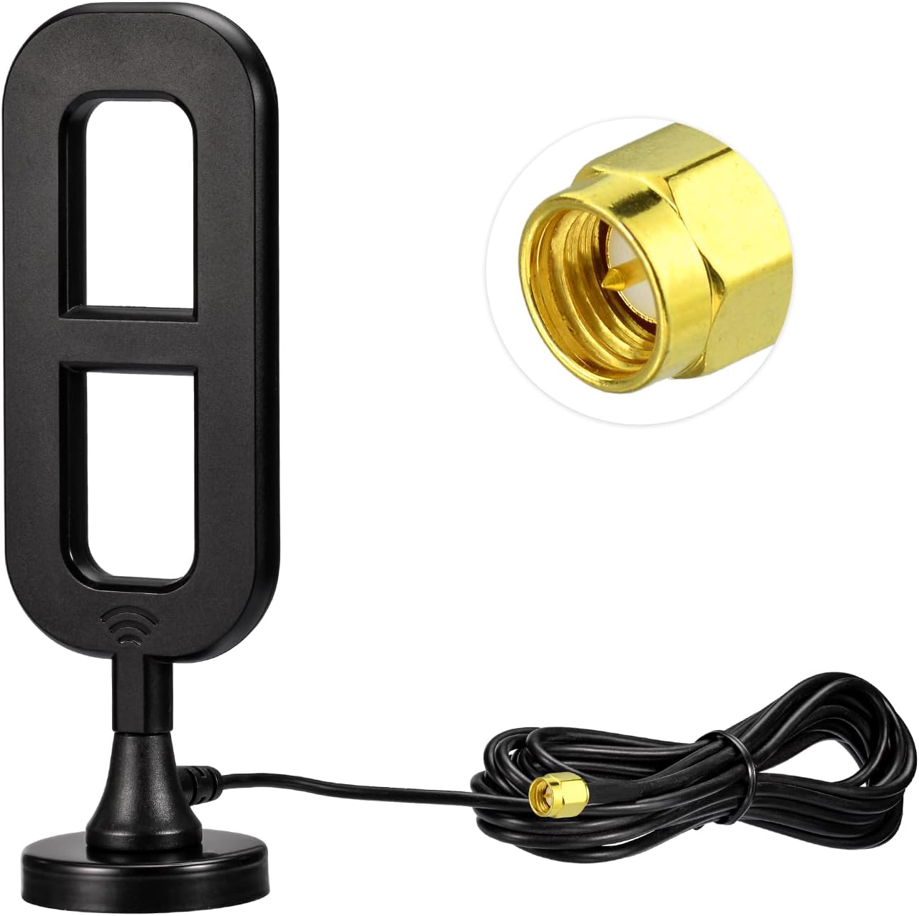 4G LTE 6dBi 磁気ベース MIMO TS9 アンテナ Eightwood 4G LTE Antenna 6dBi Magnetic Base MIMO TS9 Antenna