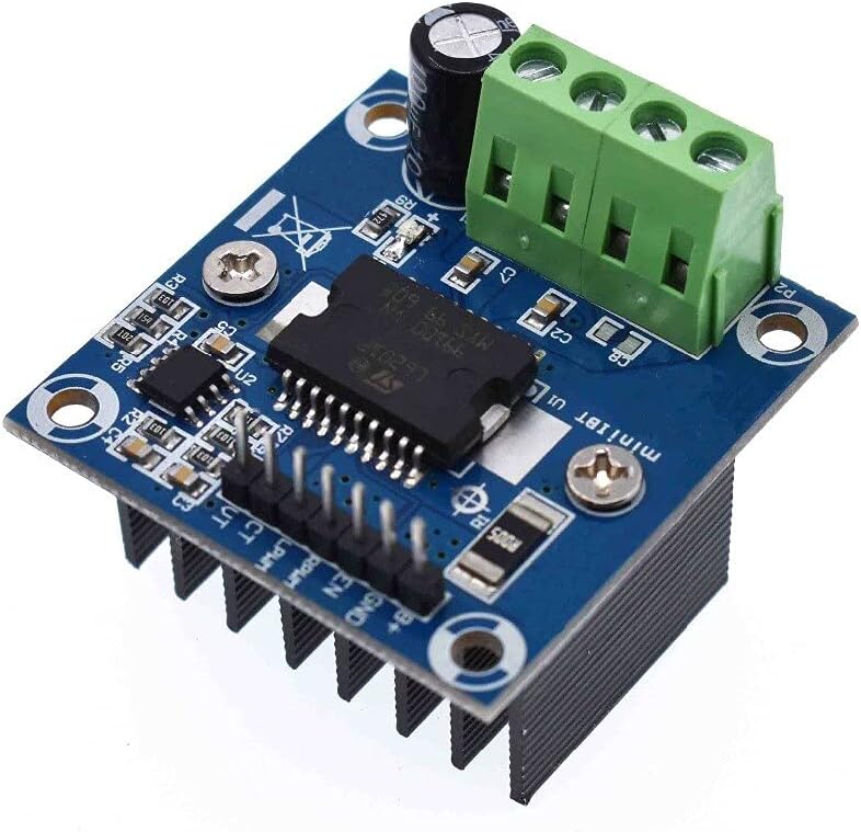 Reland Sun mini IBT L6201P DC Motor Drive Module H-bridge PWM Control 12V-48V 5A NMOS