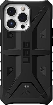 URBAN ARMOR GEAR UAG Designed for iPhone 13 Pro Case Black Rugged Lightweight Slim Shockproof Pathfinder Protective Cover, [6.1 inch Screen]