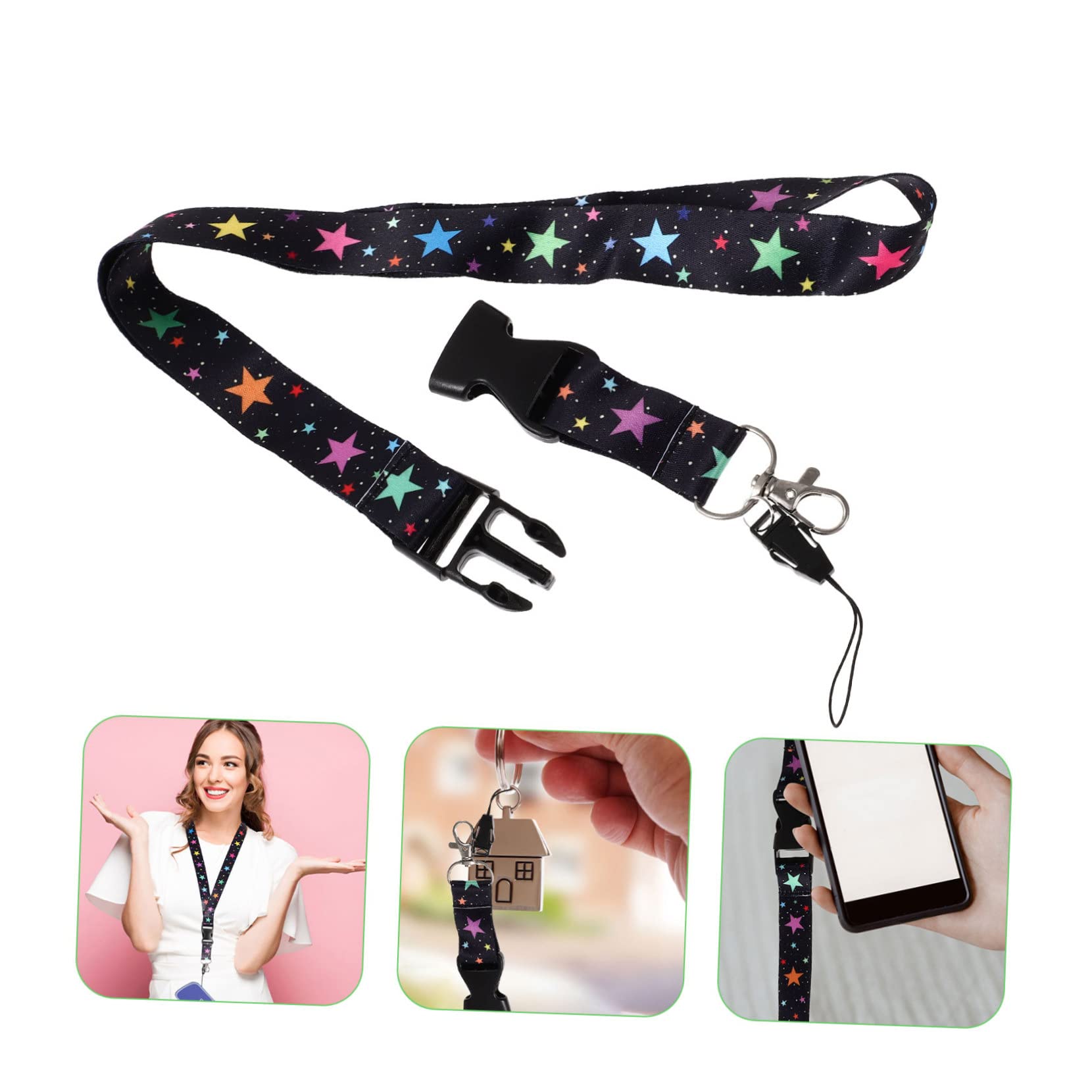 Hemobllo 10pezzi Cinturino Decorativo Per Telefono Tracolla Multi-funzione Cordino Removibile Per Cellulari e Chiavi Accessorio Pratico e Portatile Per Ogni Occasione
