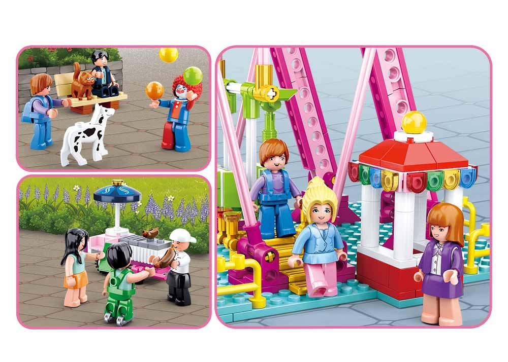 Sluban Girls Dream-Sky Wheel (789PCS)