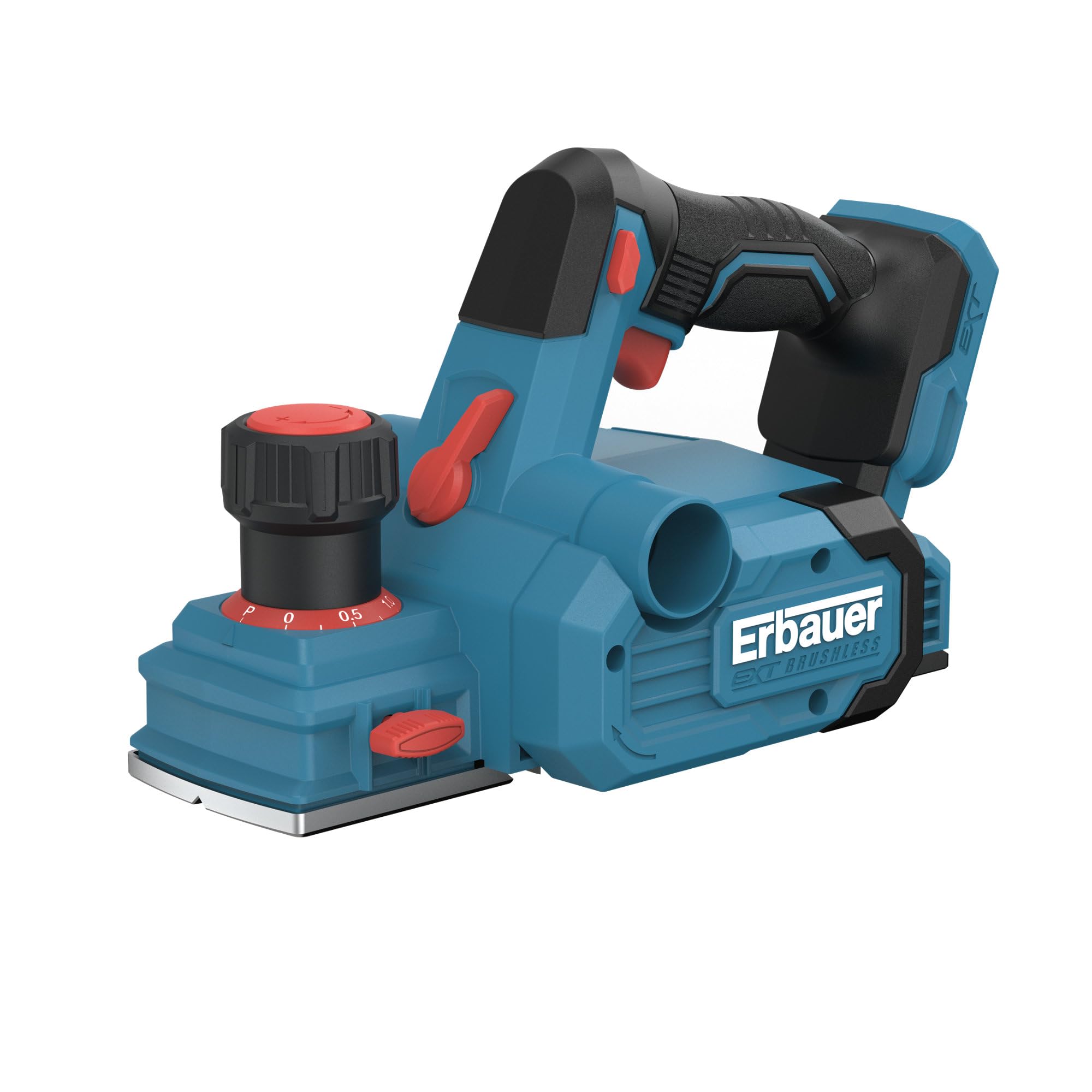 Erbauer ERI1108PLN, rabot sans fil 18 V, aluminium, bleu
