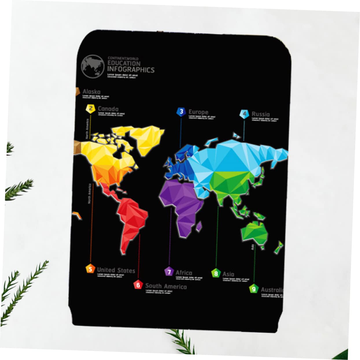 FOMIYES Funda Mundo del Maleta Mapa Protectora de Viaje