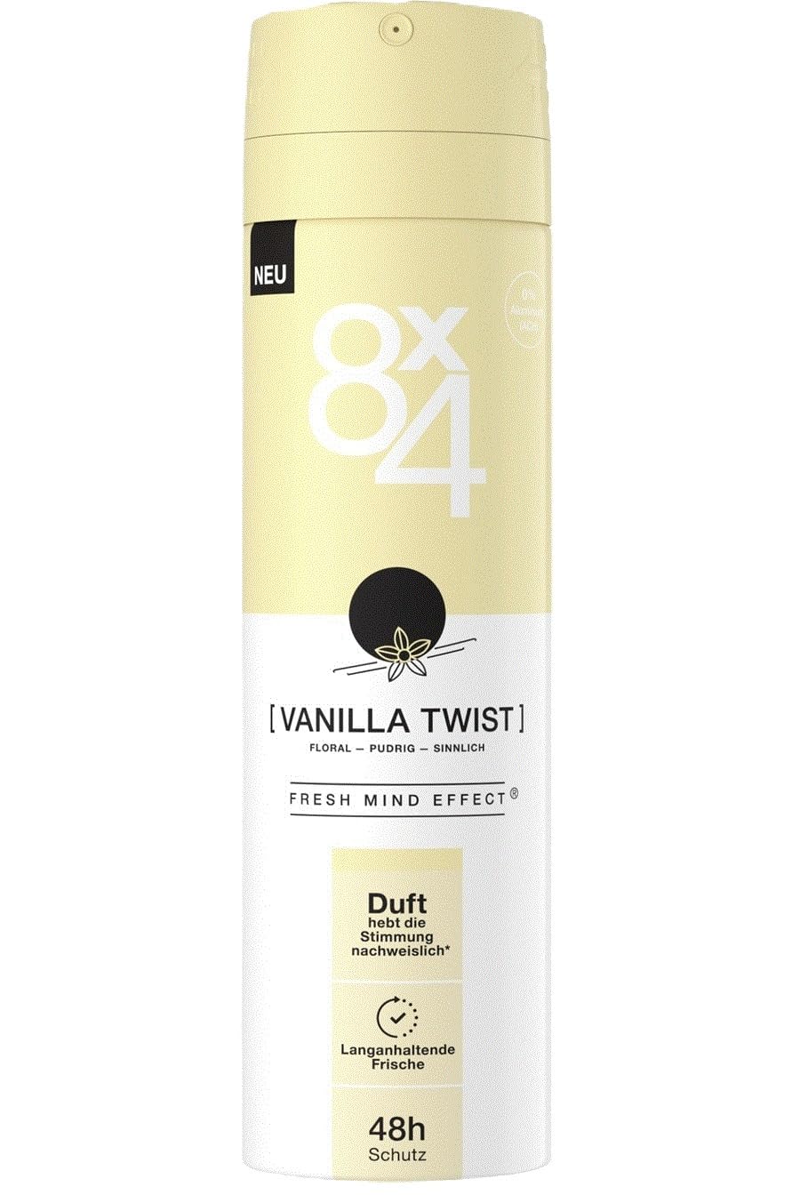 6er Pack - 8x4 Deospray 48h Protection - Vanilla Twist