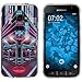 Produktbild PhoneNatic Case kompatibel mit Samsung Galaxy Xcover 4 / 4s Silikon-Hülle Retro Wave Cyberpunk.02 M5