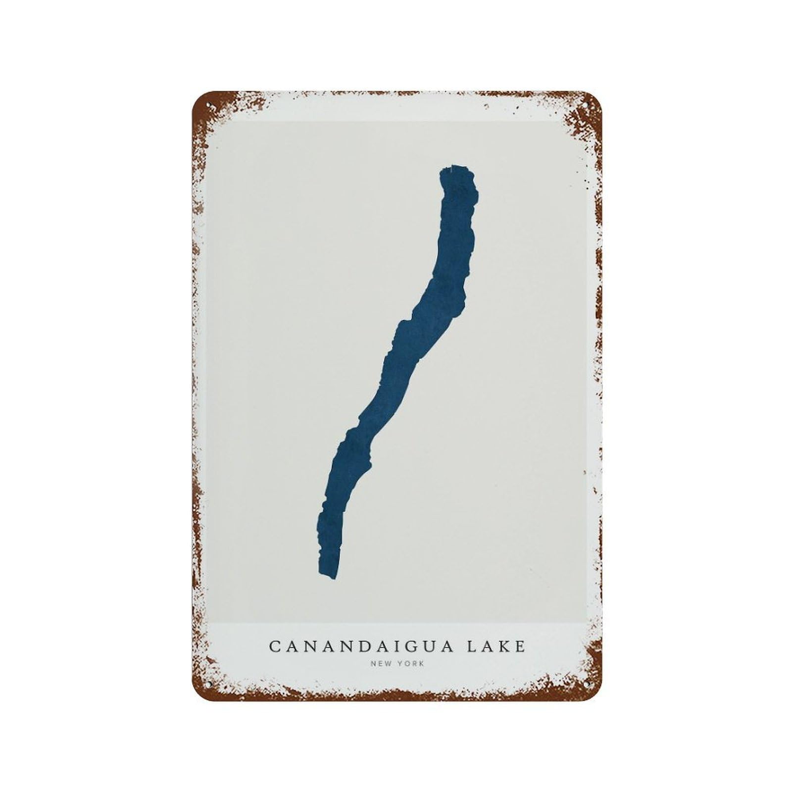 xiaoxiaoshen Canandaigua Lake New York (2) Wall Decor Art Metal Tin Poster Modern Home Decor Art Home Bar Shop Decorations Vintage Sign 30x20cm