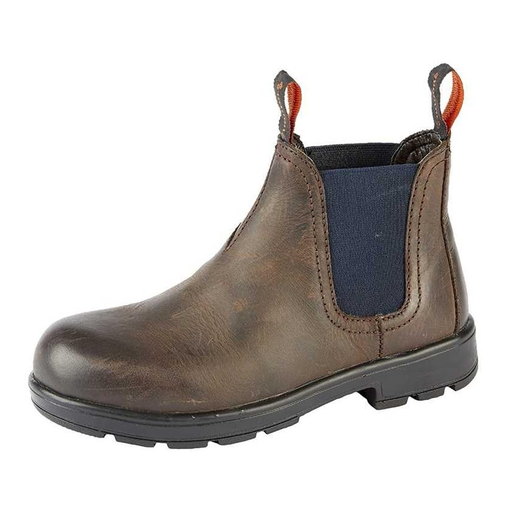 Roamers - Jungen Stiefeletten, Gewachstes Leder (31 EU) (Braun)