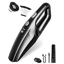 SERVOMASTER Aspirapolvere Auto, Aspirapolvere Portatile, Mini Aspirabriciole, Aspirabriciole Senza Fili Potente Ricaricabile con Filtro HEPA Lavabile, Per, Casa, Ufficio, Per Uomini e Donne.