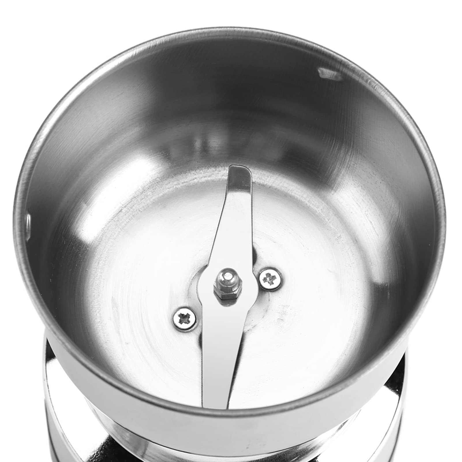 Ejoyous Gewürz und Kaffee Mühle, Elektrische Kaffeemühle, Elektrische Gewürzmühle 200W mit großer Kapazität Abnehmbare Edelstahlbehälter, Klarer Deckel Multifunktional