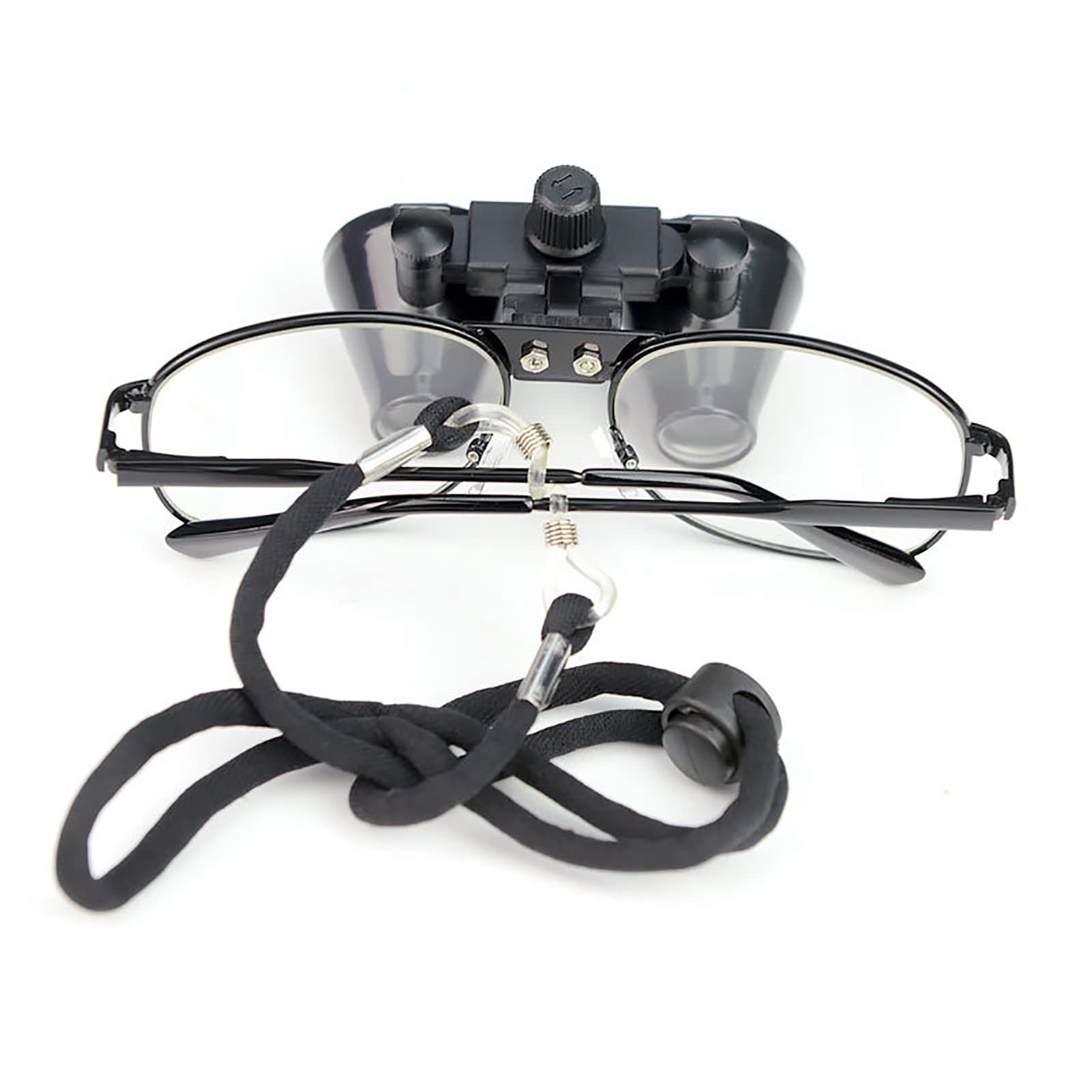 Occhialini Binoculari, Lente Binoculare Per Lente D'ingrandimento Nera, Vetro Ottico Binoculare Chirurgico Portatile Per Dentista, Per Dentista, Chirurgia, Chirurgie Buccale O Hobby ( Size : 2.5X )