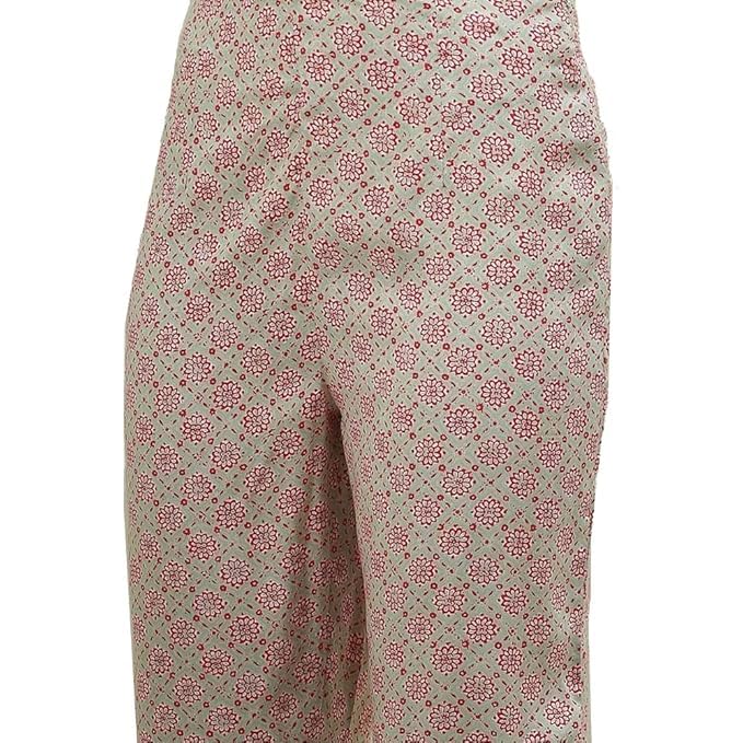 Image of BIBA Women Rayon Viscose Gathered Solid Suit Set