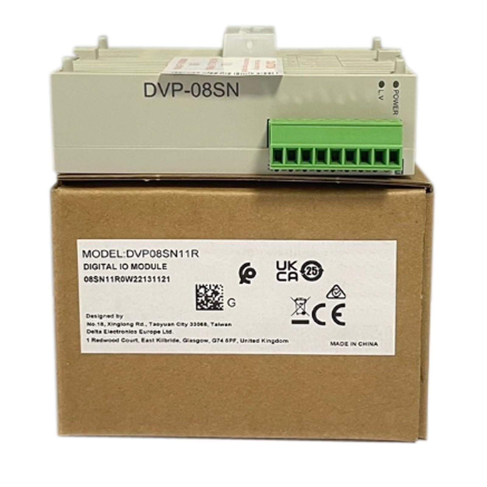 LYEUXHJPX DVP08SN11R PLC Module DVP08SN11R Sealed in Box 1 Year Warranty