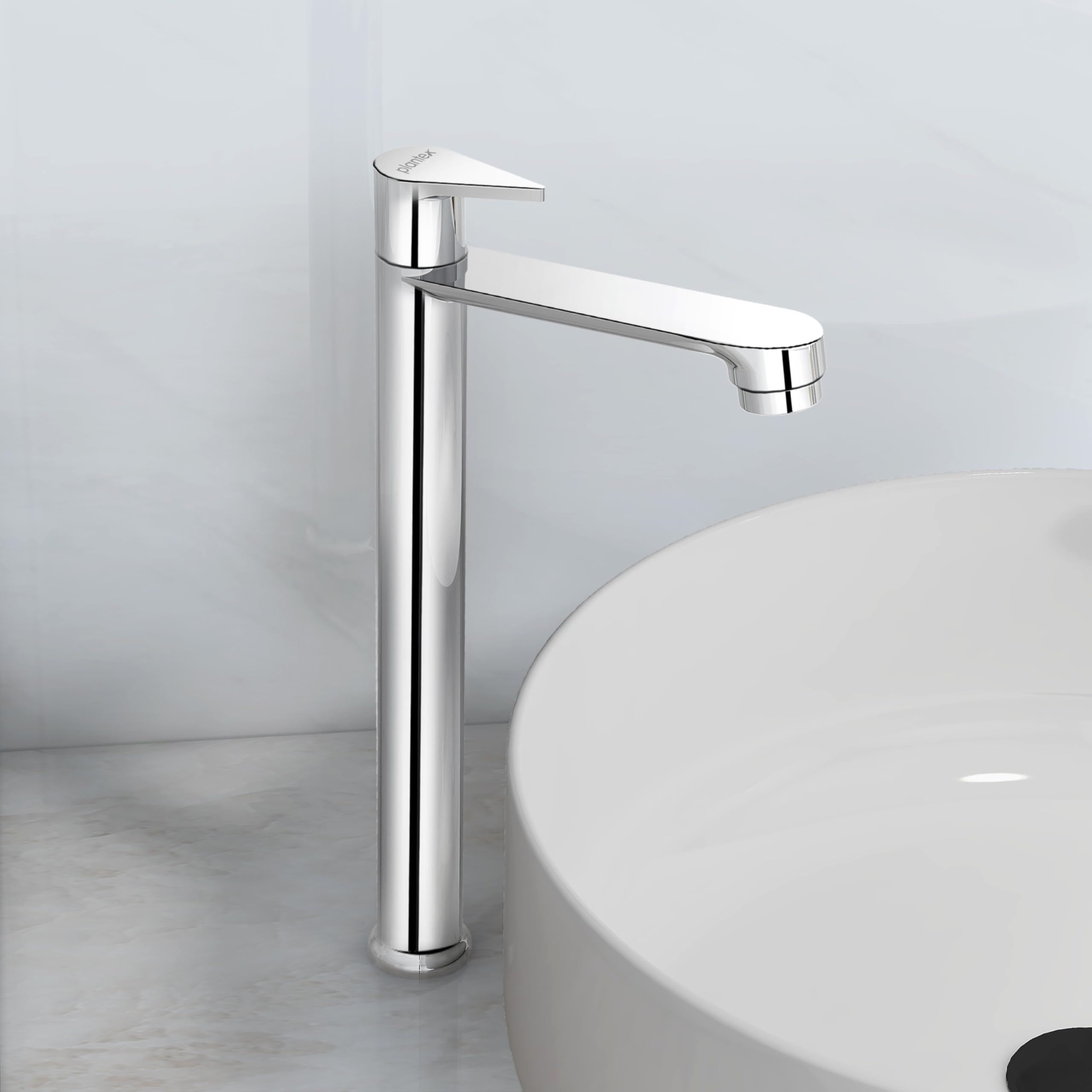 Plantex Pure Brass High Neck Pillar Tap for Wash Basin/Tabletop Basin Tap with 7 Year Warranty- (PAC-1804-Mirror Chrome) (B0D8F51M8C) Amazon Price History, Amazon Price Tracker