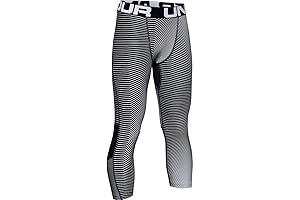 Under Armour Boys' HeatGear 3/4 Printed Leggings