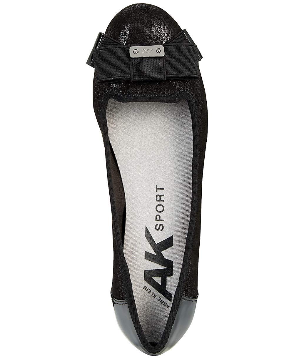 Anne Klein Mujeres Alivia Zapatilla de Ballet, Blk MUL FB, Talla 7.5