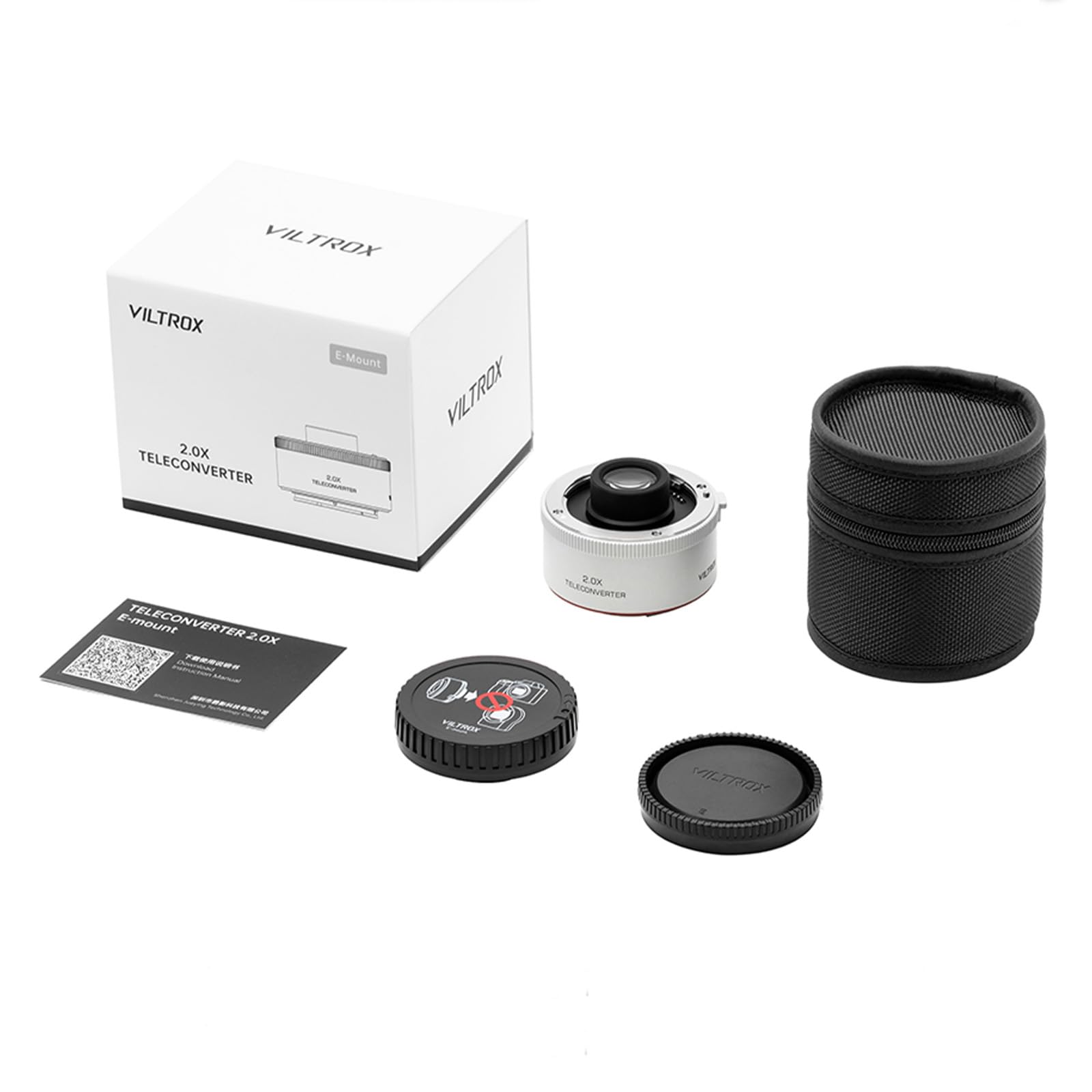 Viltrox TC-2.0X Teleconverter per Sony, teleobiettivo con autofocus, compatibile con fotocamere Sony E-Mount SEL70-200GM, SEL100-400GM e SEL200-600G