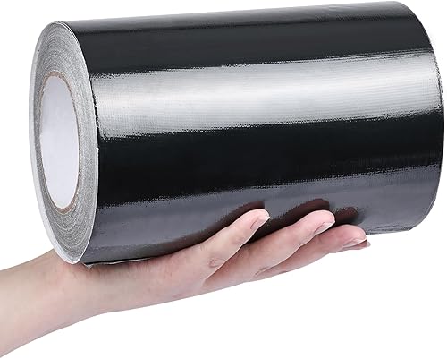 Miniatura 4 de RealPlus Cinta impermeable flexible para el vientre de 7.8 pulgadas x 100 pies con adhesivo de sellado permanente para caravana, remolque, casa