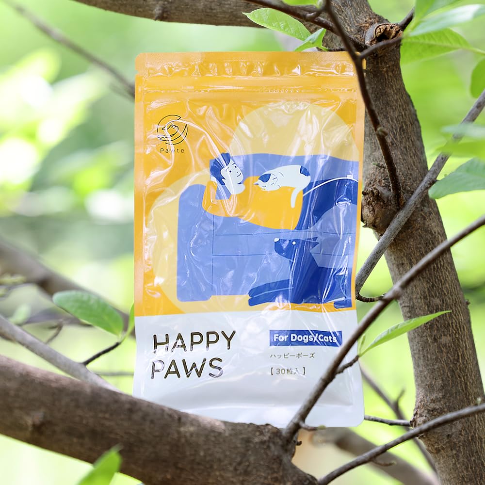 Amazon | ポーテ Pawte ハッピーポーズ 30粒 AHS 犬 猫 ペット用