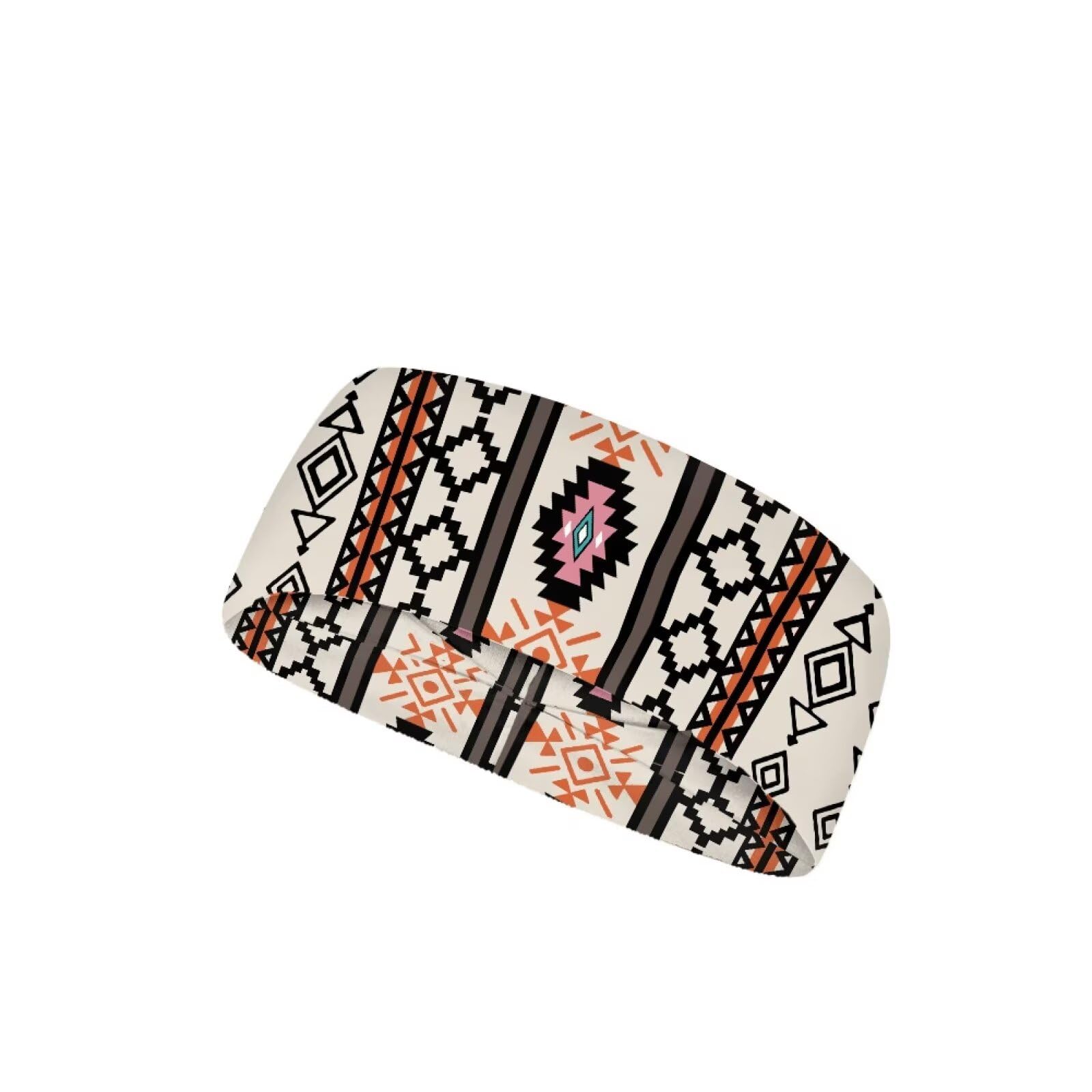 Forchrinse Retro Navajo Sport Headbands for Women Men Headband Sweatbands Yoga Running Hairwrap