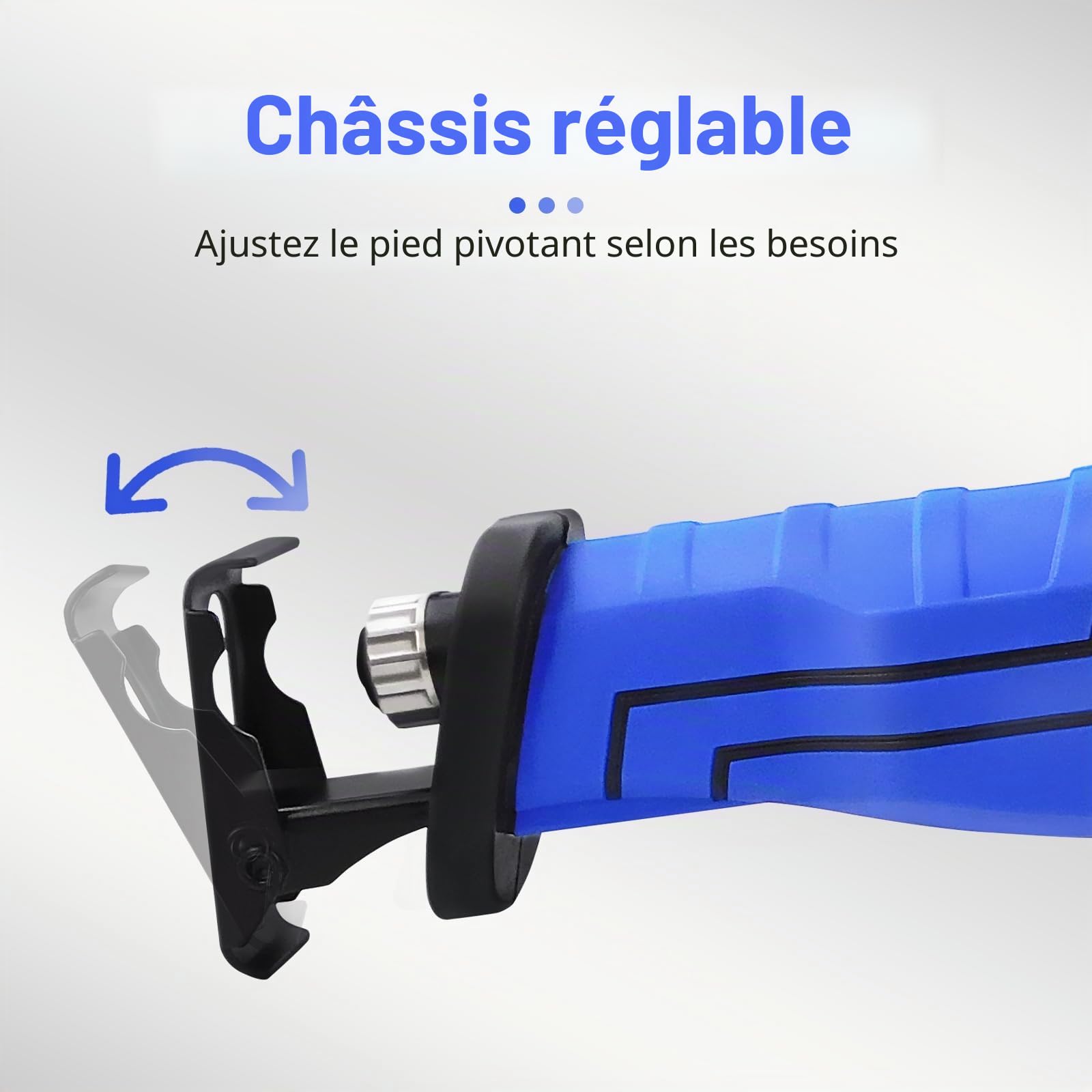 Scie sabre électrique, professionnelle, 900 W, avec 5 feuilles de bois, métal, recettes, profondeur de coupe max. 160 mm