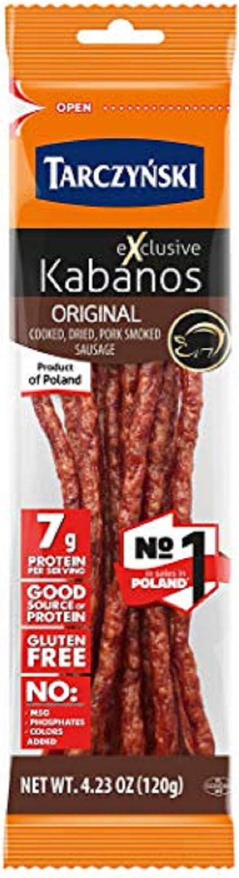 TARCZYNSKI Kabanos Exclusive Original 120g/4.23 oz.