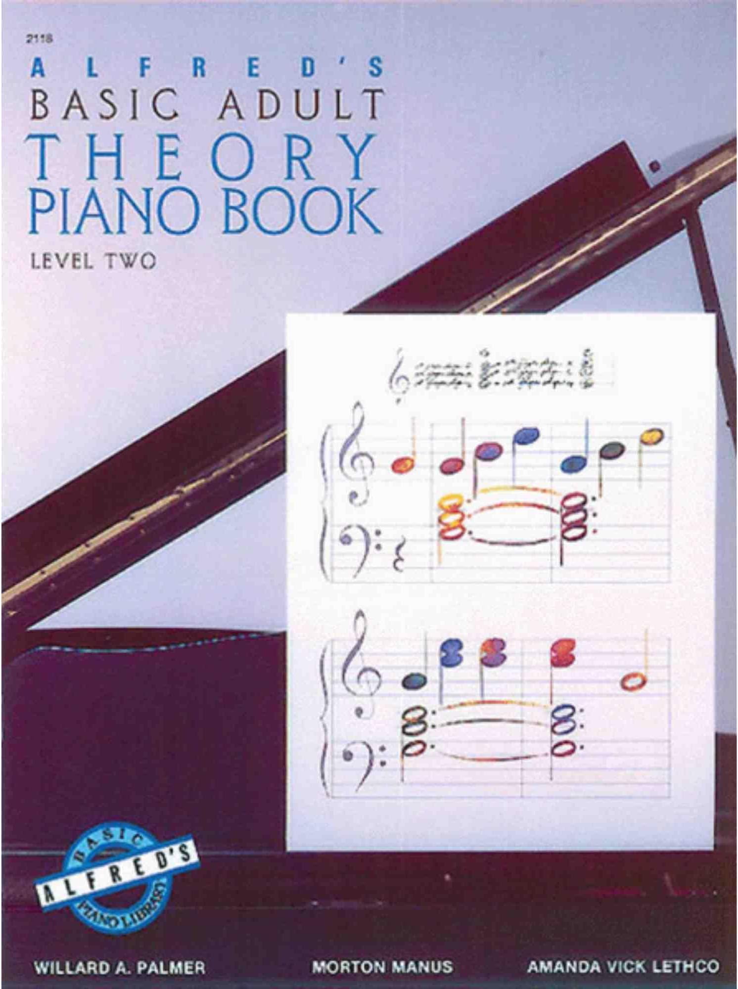 Alfred's Basic Adult Theory Piano Book Level Two