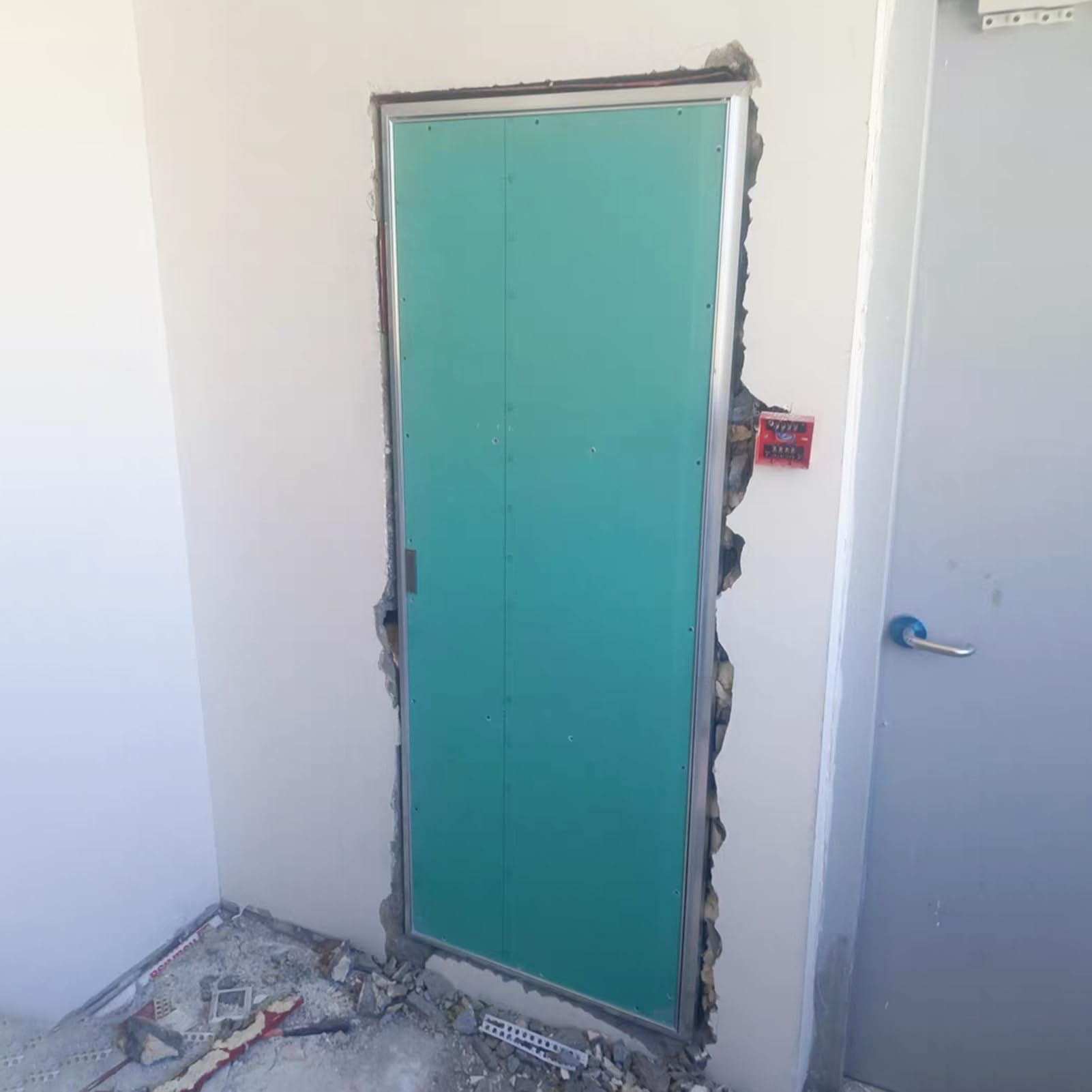 Panel de acceso para paneles de yeso, panel de acceso oculto para fontanería, puerta oculta de pladur, 300 x 300 mm, 300 x 400 mm, 400 x 500 mm, 400 x 600 mm, 400 x 900 mm