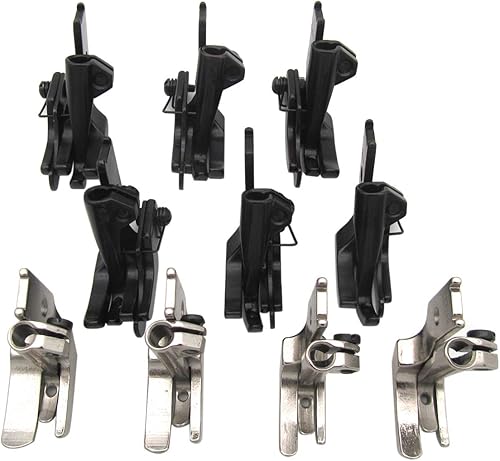 CKPSMS Marca – #KP-WF10 10SET PIES Compatible con JUKI CONSEW Singer Brother Máquina de coser industrial para pies (KP-WF10)