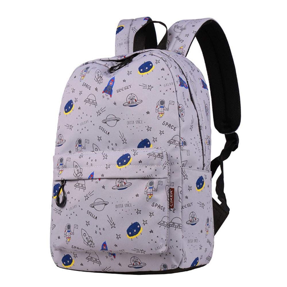 Mochila con estampado de estrellas para el instituto y escapadas de moda 8
