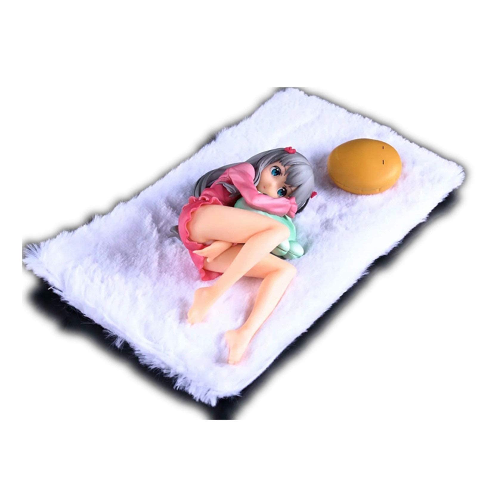 NVFDFF Eromanga Teacher Figure Izumi Sagiri Sleeping Figure Anime Chibi Figure Action Figure
