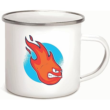 Fireball Gifts for Men: Blazing Silver Mug