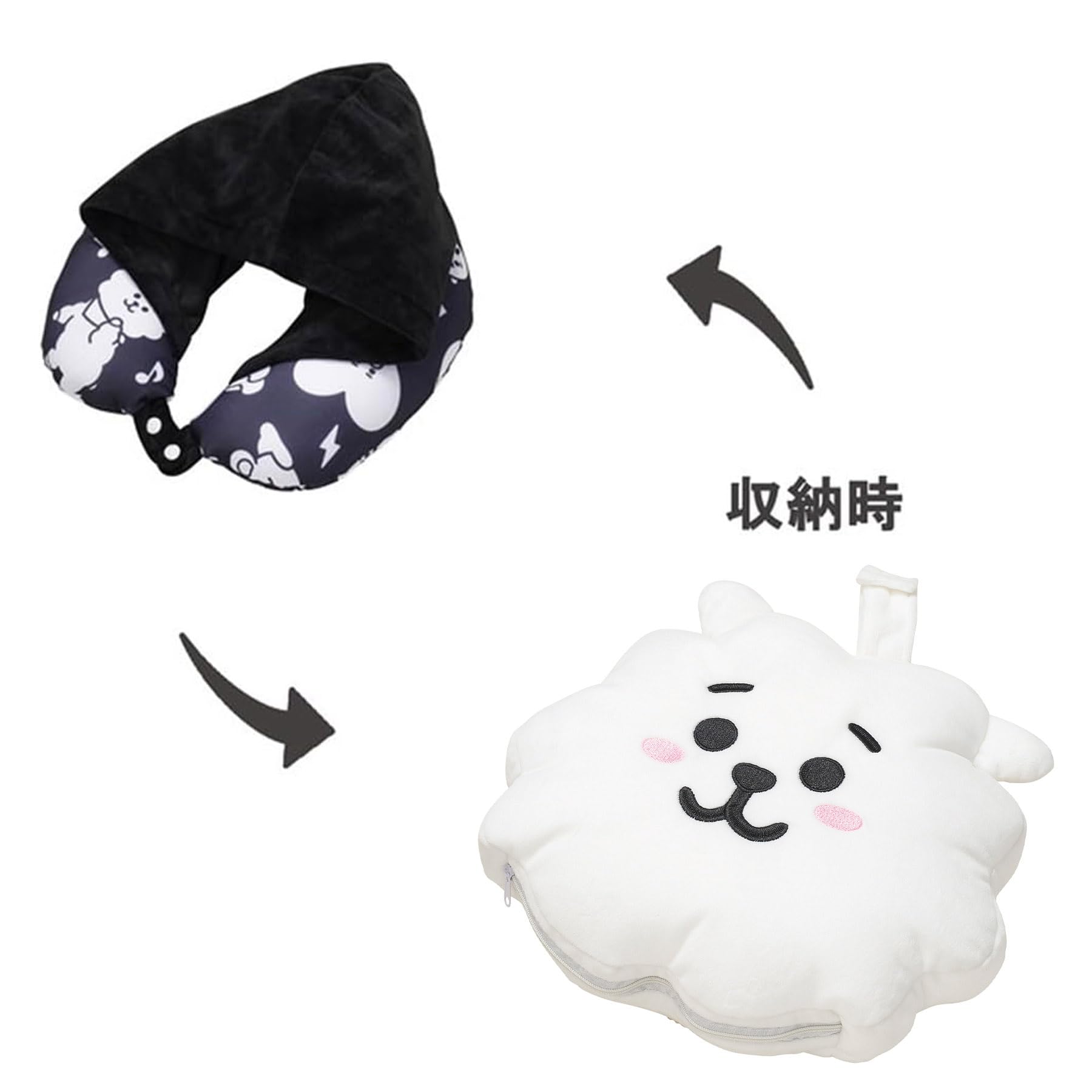 【公式正規品】BT21 RJ 枕 クッション ピロー BT21 公式グッズ ピロー RJ 枕 43×63cm かわいい クッション