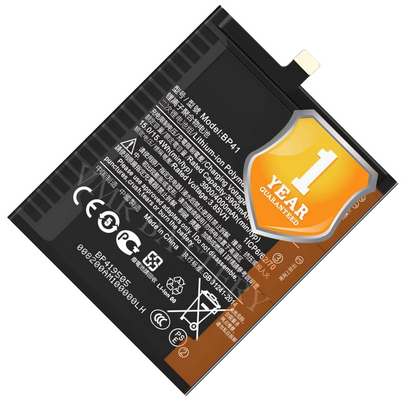 Image of Original BP41 Battery Compatible for Xiaomi Redmi K20 (M1903F10I) | Xiaomi Mi 9T (M1903F10G) - (4000mAh) - 1 Year Warranty K7