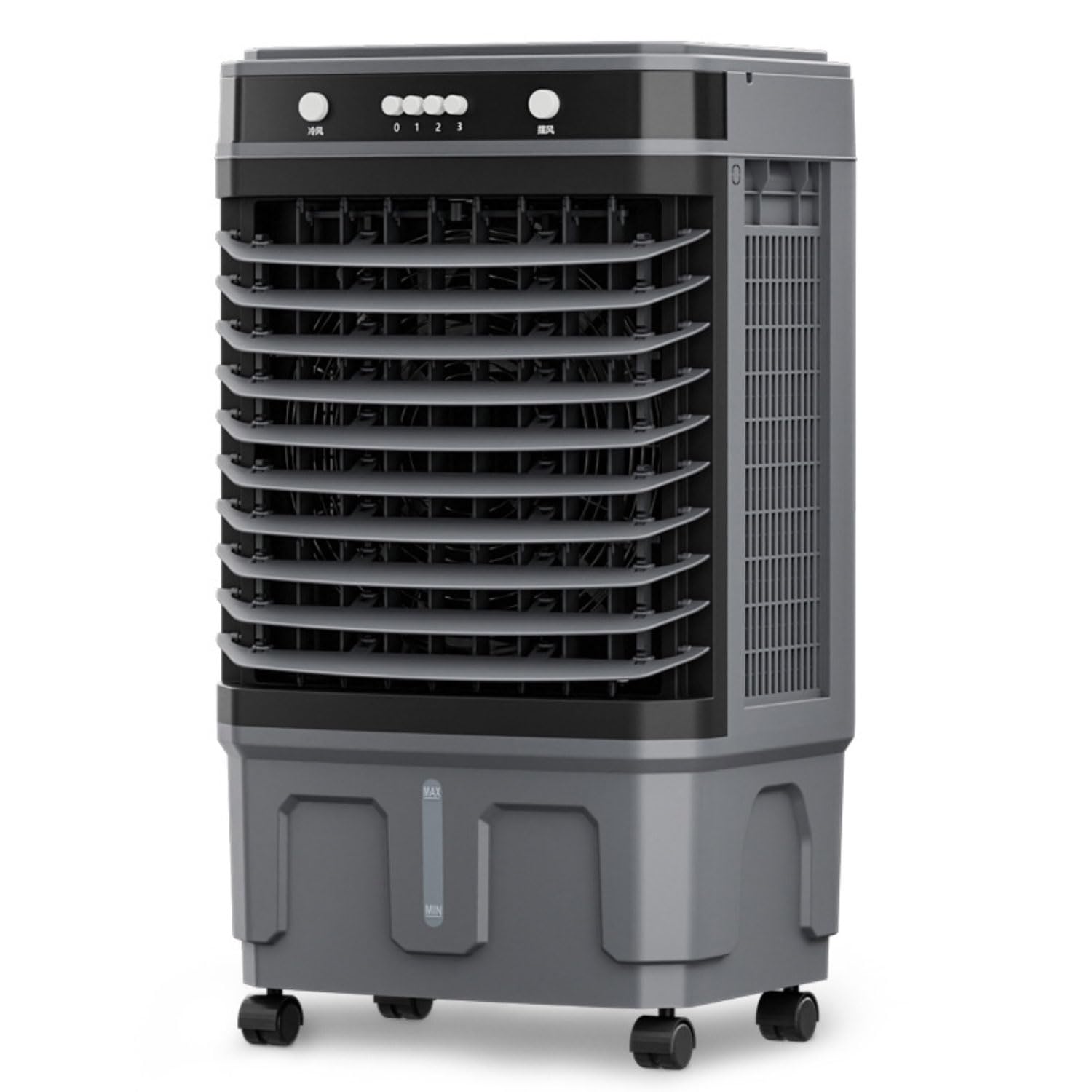 MESCXTY Portable Air Conditioner Swamp Cooler Evaporative Cooling Fan AC Unitfor Garage Patio 3Speeds 4 Ice Boxes 12HTimer Remote Industrial air condition