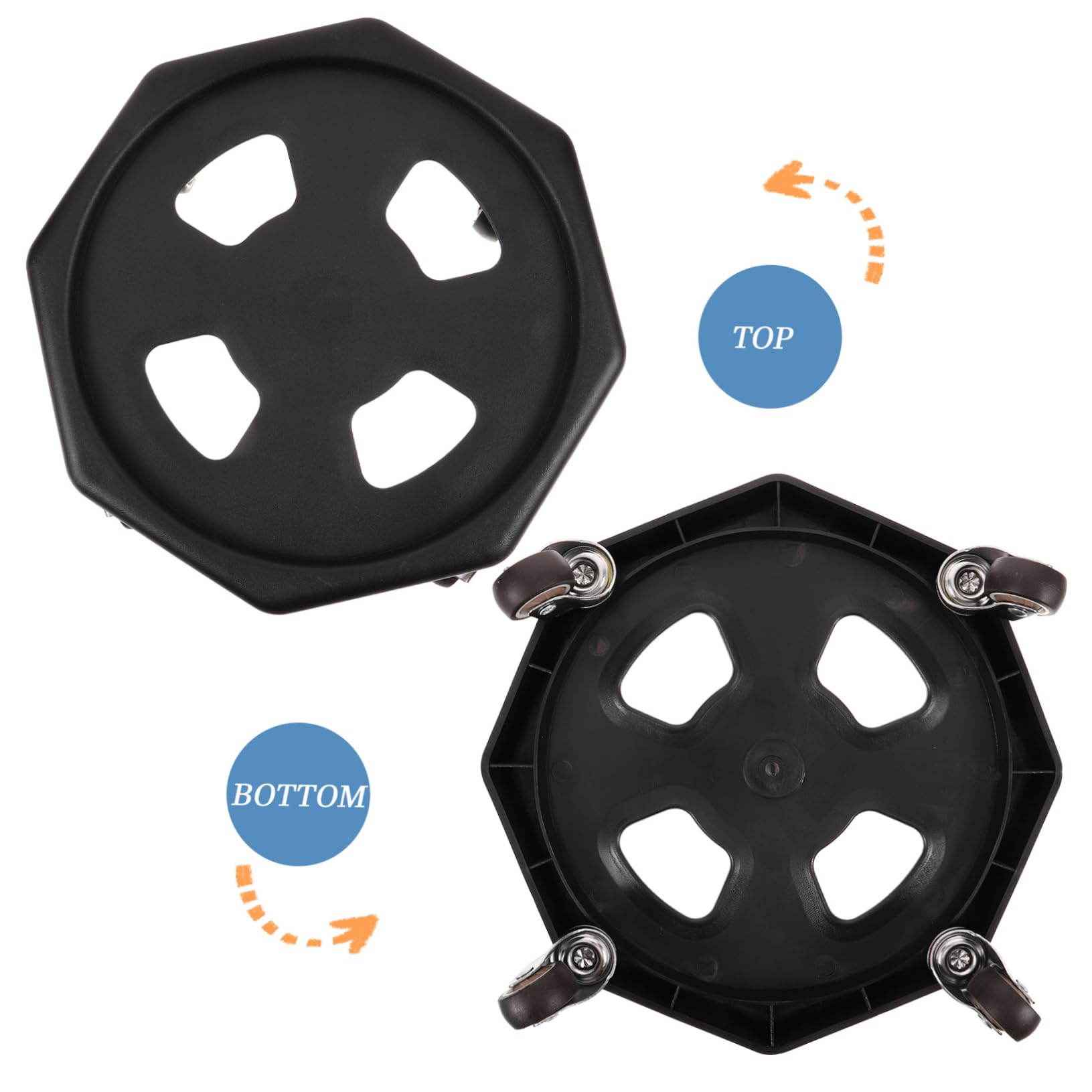 1 Set Bauch-Ausrüstung Fitness-Gleitplatte Rollscheibe Für Bauch-Trainingsscheiben Für Frauen Gleitscheiben Für Übungen Fitness-Zubehör Bauchscheibe Bauch-Rad Übungsbrett