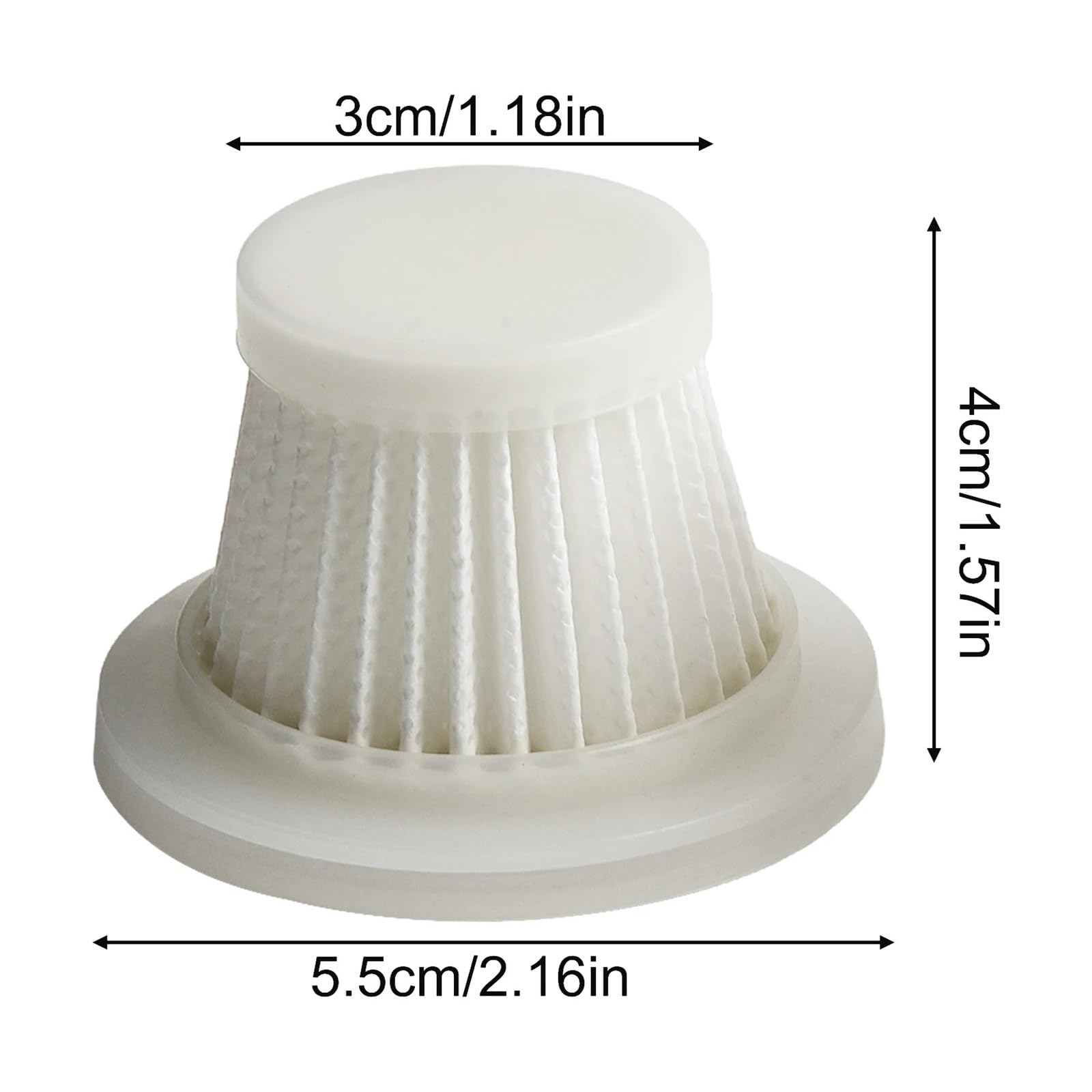 Paquete De 2/6 Filtros Lavables Reutilizables, Accesorios for Aspiradoras De Mano