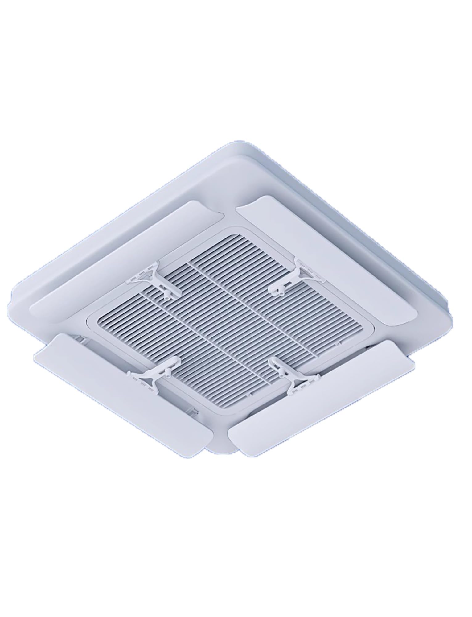 Foelanne 4Pieces Aluminum Foil Air Conditioner Wind Deflector