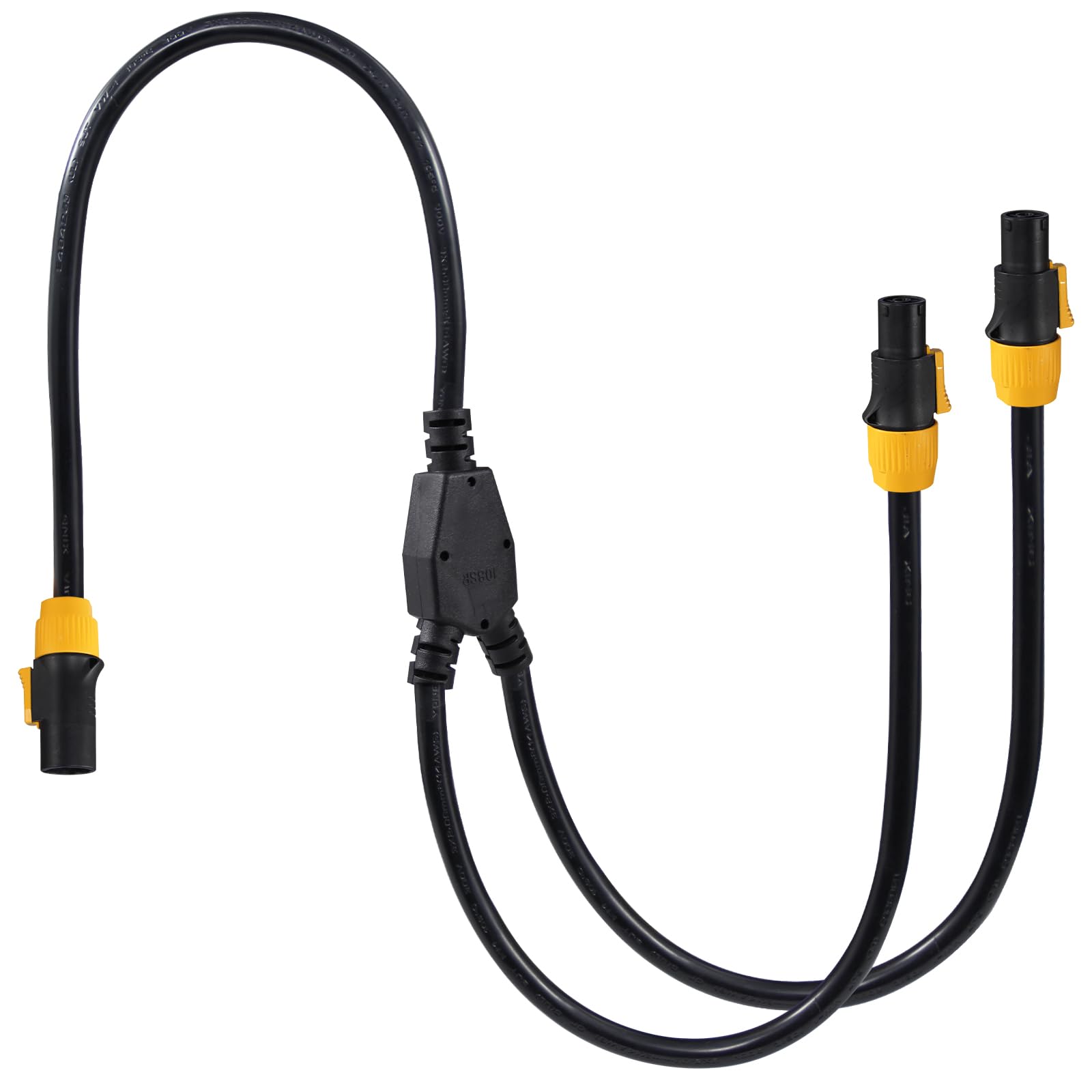 Amazon | Ture1 powerCONケーブル 1~2 コンセント - 3フィート 14AWG