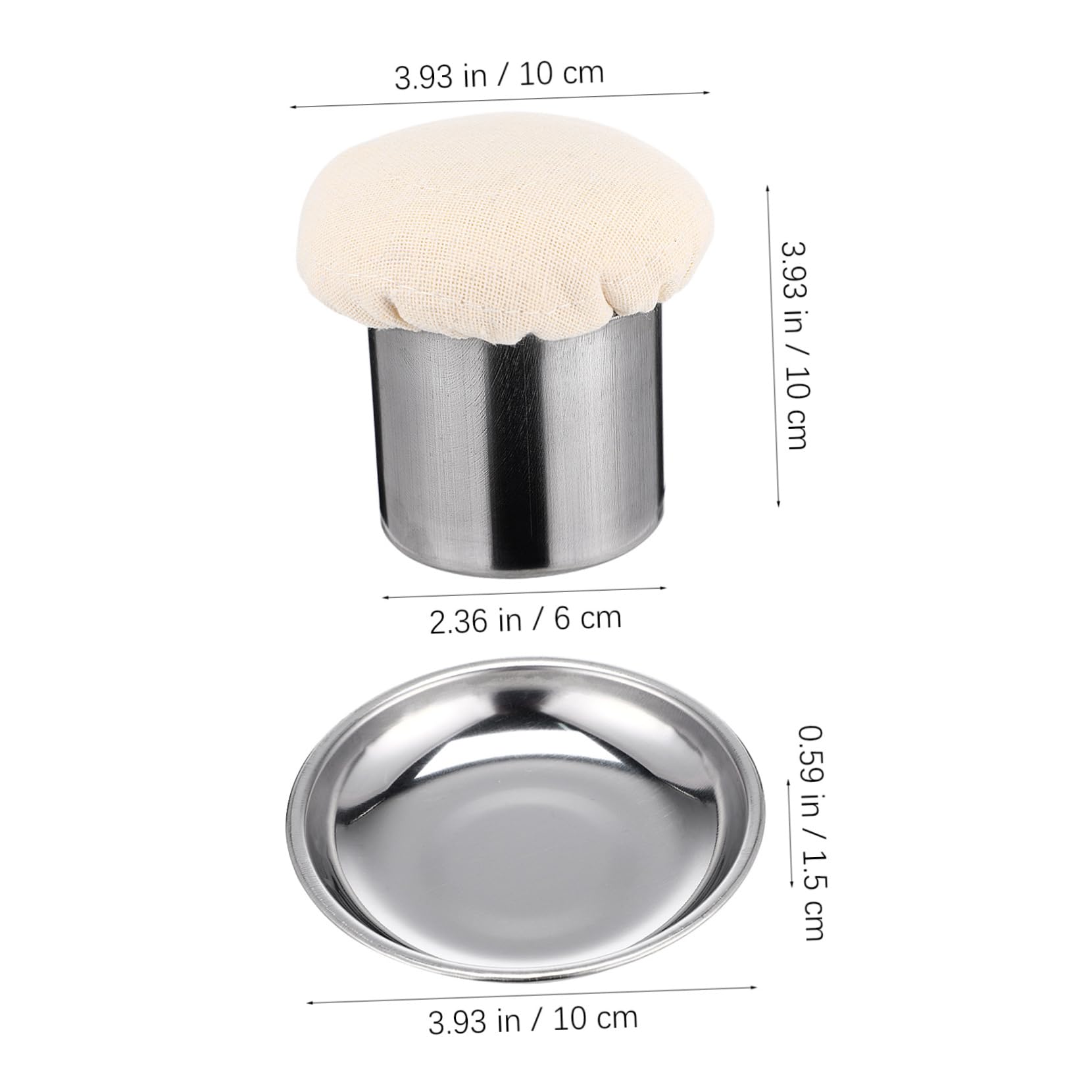 KICHOUSE Practical Multifunctional Oil Brush Wear Cooking Wiper for Pancakes Bbq and Home Use Oil Mop with Tray Fast Drying and