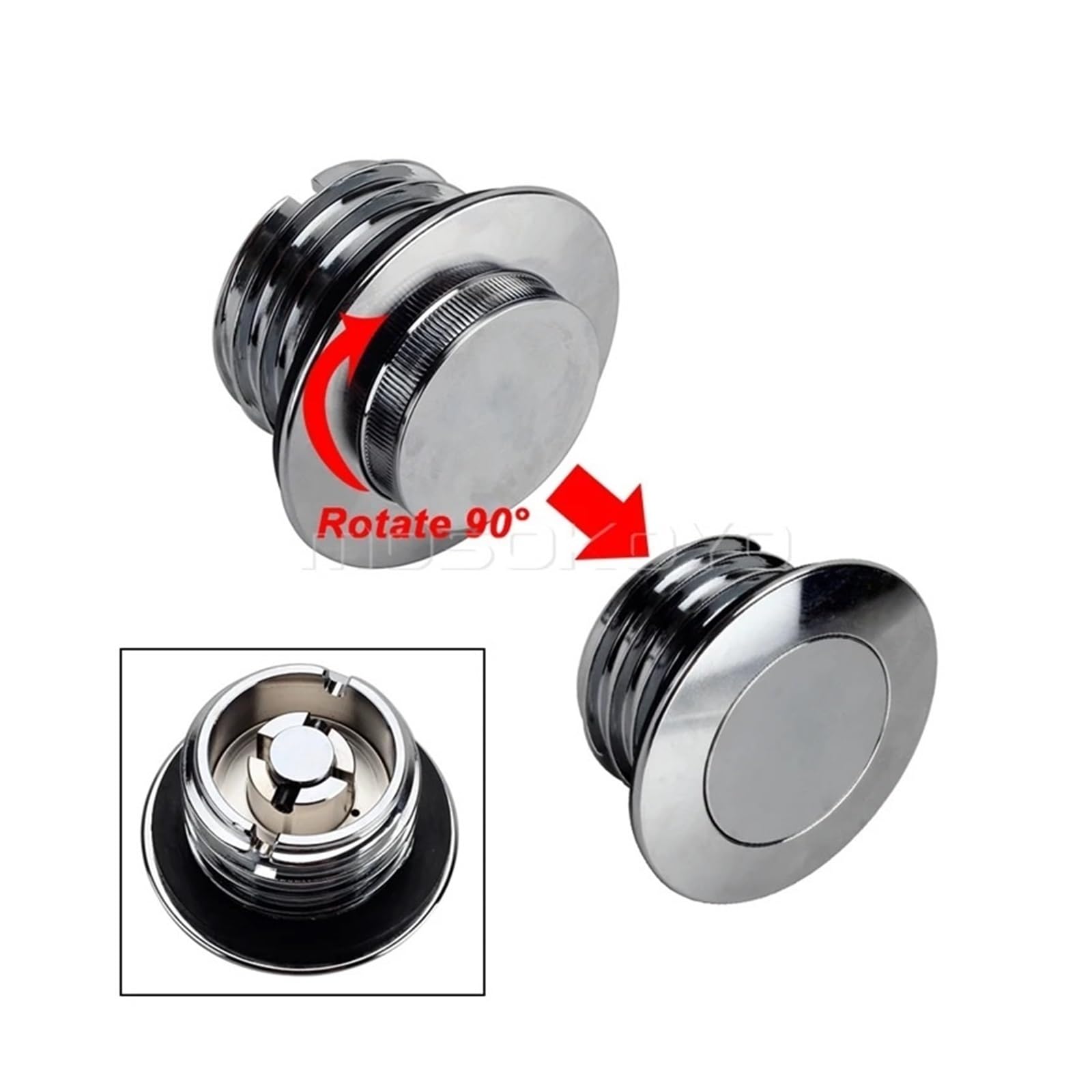 Tappo Serbatoio Tappo Serbatoio Carburante Ventilato Per Ha&rley Softail M8