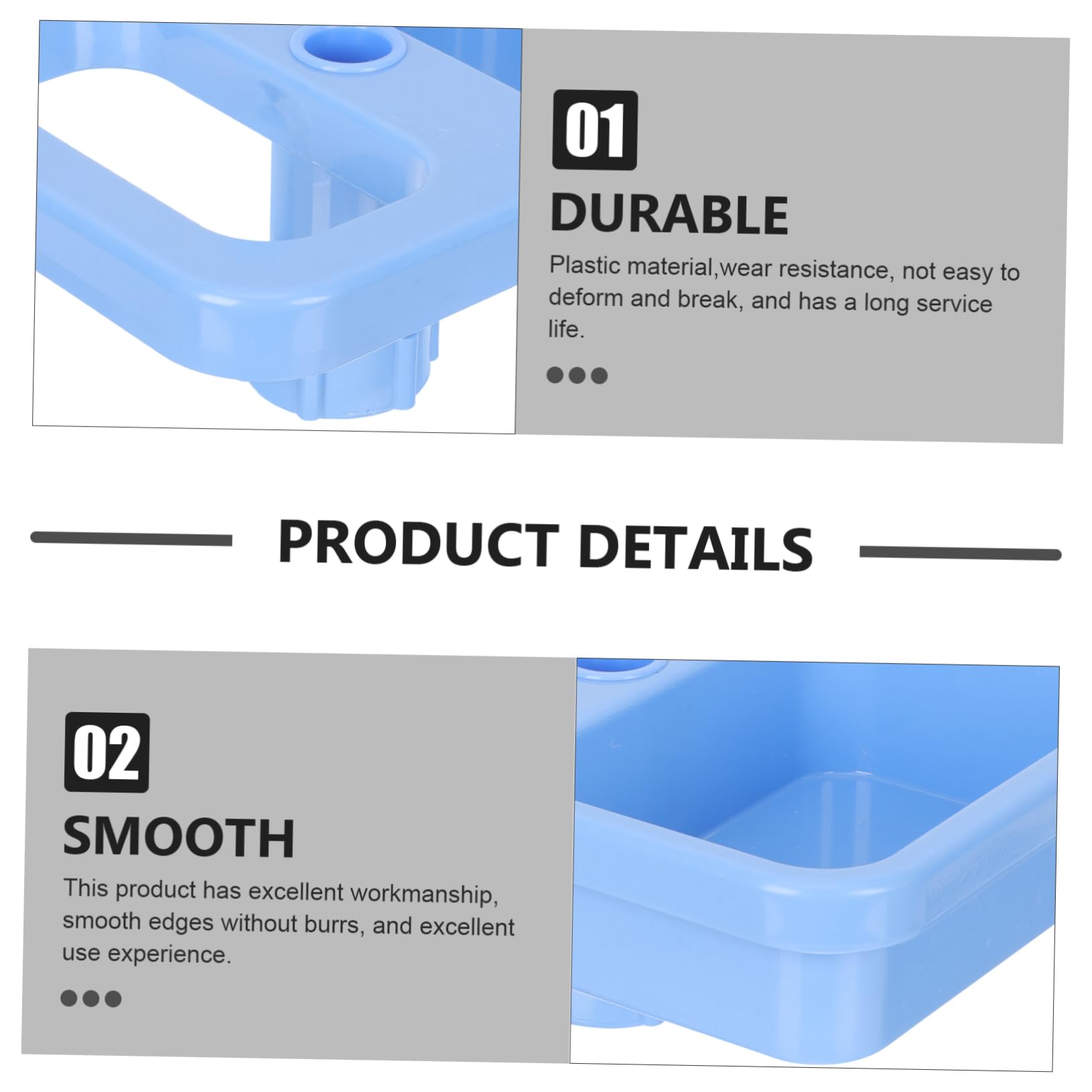 KICHOUSE Plaque De Rangement Pour Support De Perfusion En Plastique Résistant, Plateau Circulaire Professionnel Antichoc, Accessoire Amovible Pour Poteau Iv Adapté Aux Centres Médicaux Et Hôpitaux