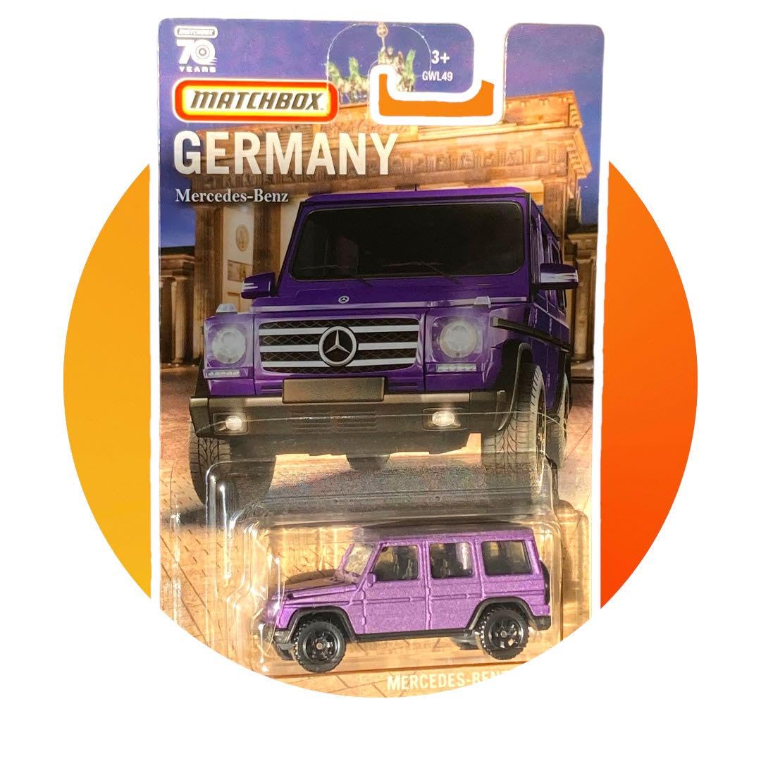 Amazon.co.jp: マッチボックス《 メルセデスベンツ G 550 紫 *ゲレンデ