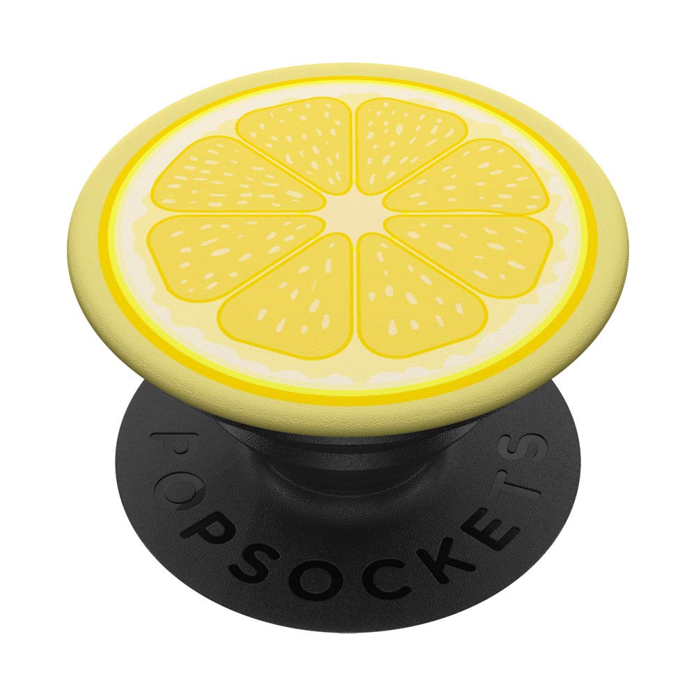 Sliced Lemon Cute Fruit Christmas Gift Popsockets Swappable