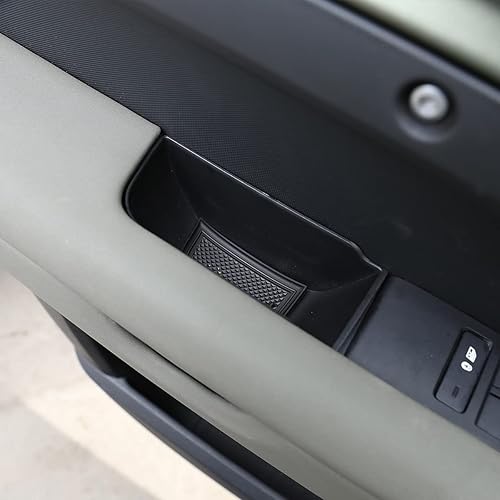 Miniatura 7 de PIUGILH Compatible con Land Rover Defender 90 110 130 2020-2023 2020-2023 Bandeja de almacenamiento para reposabrazos, caja de teléfono, bandeja de