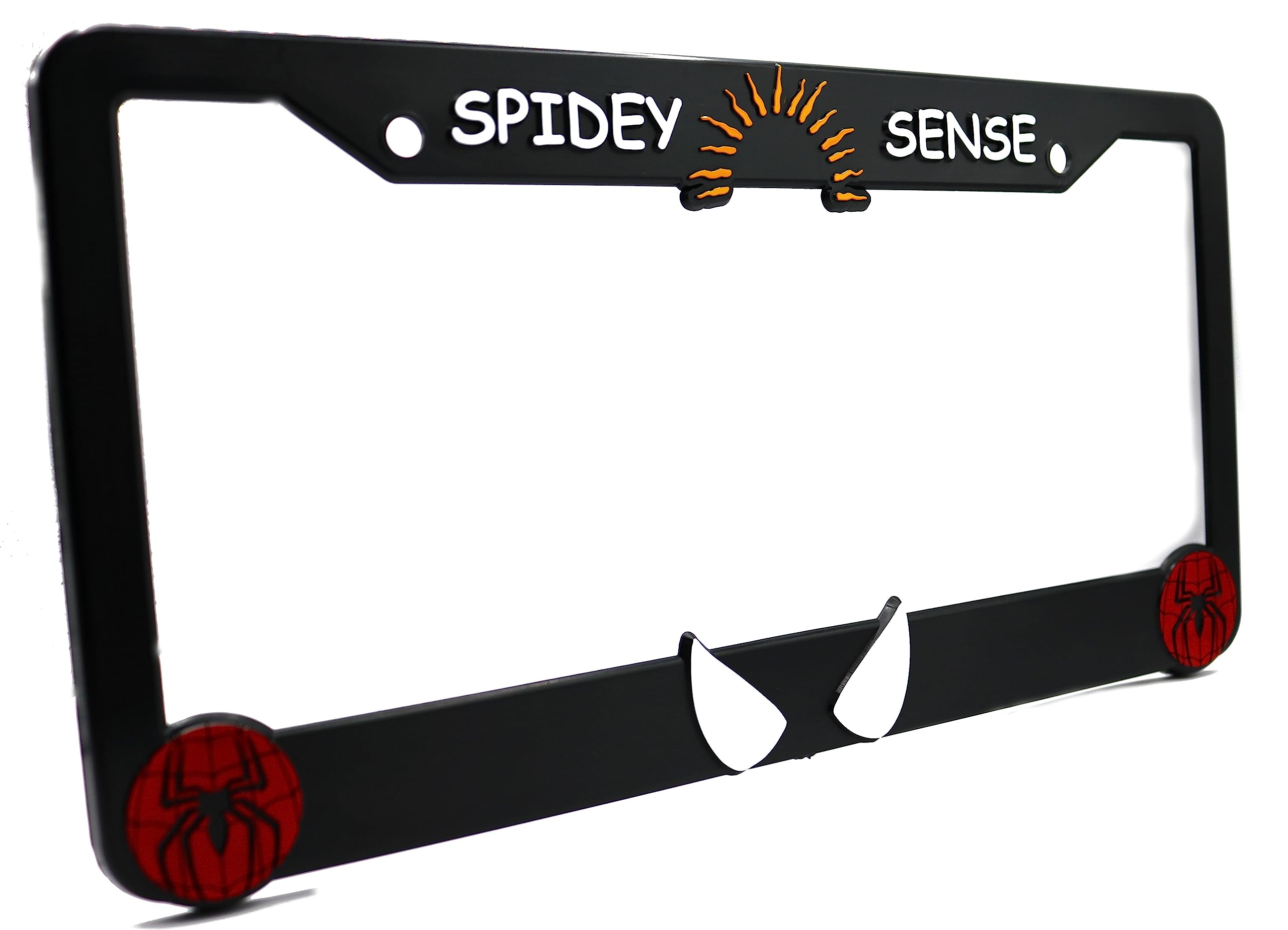 Amazon.com: LP Frameworks Spidey Sense 3D Raised License Plate